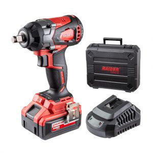 Гайковерт ударен безч. 20V 4-ск.4Ah 480Nm1/2"куфар RDI-IBW04 RAIDER