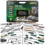 Гедоре 142+6 части 1/2''&1/4'' 4-32мм 6 и 12-стен RockForce Premium