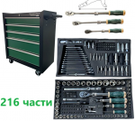 Количка с инструменти 216ч 5чекмеджета ROCKFORCE 