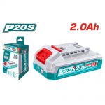 Акумулаторна батерия Li-Ion 20V 2.0 Ah TOTAL Industrial   