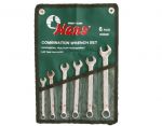 Ключове звездогаечни 8-17мм к-т 6ч. Dura Chr-V Hans Tools
